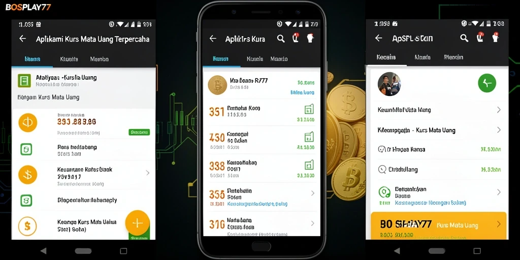 Tampilan antarmuka BOSPLAY77 yang modern dan informatif.