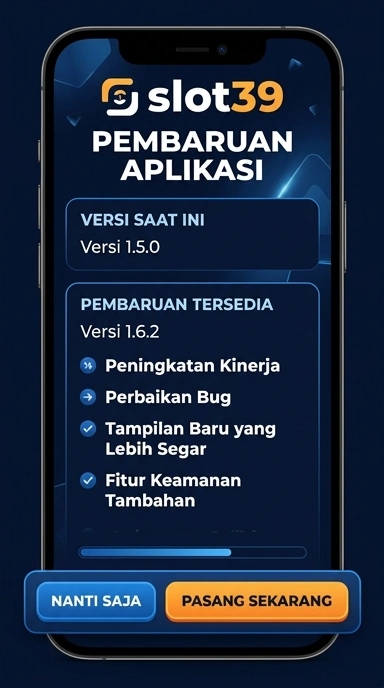 Tampilan riwayat versi slot39